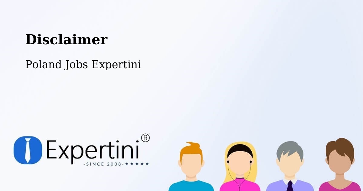 Disclaimer – Sępopol - Poland Jobs Expertini